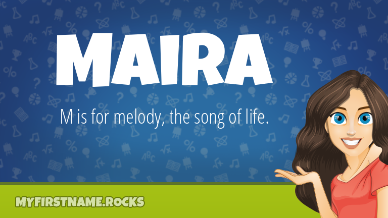 My First Name Maira Rocks!