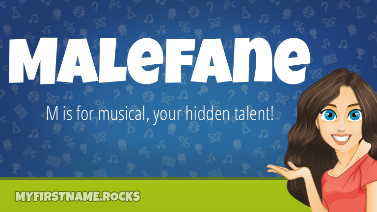 My First Name Malefane Rocks!