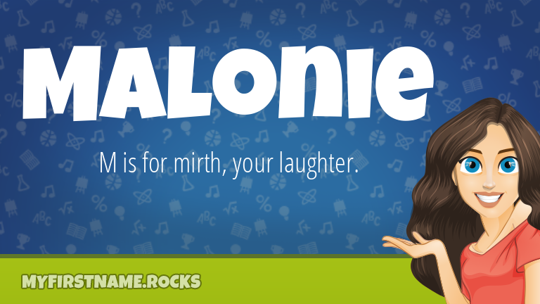 My First Name Malonie Rocks!
