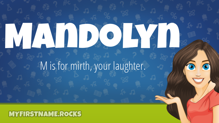 My First Name Mandolyn Rocks!