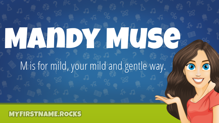 My First Name Mandy Muse Rocks!
