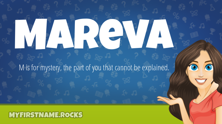 My First Name Mareva Rocks!