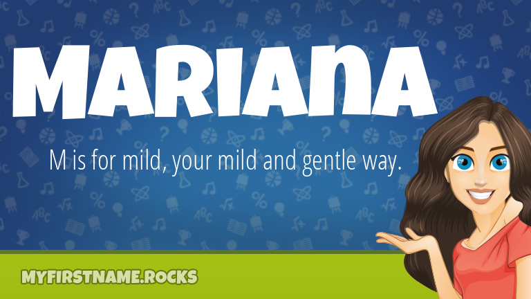 My First Name Mariana Rocks!