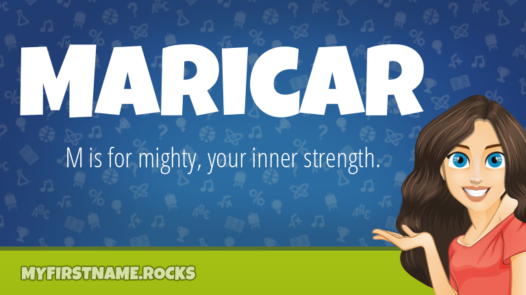 My First Name Maricar Rocks!