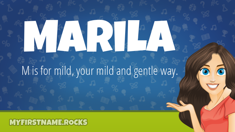 My First Name Marila Rocks!