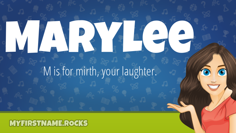 My First Name Marylee Rocks!