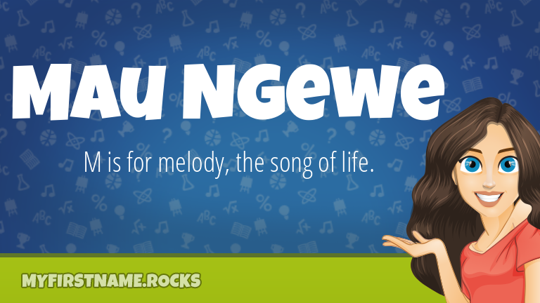 My First Name Mau Ngewe Rocks!