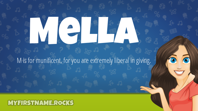 My First Name Mella Rocks!