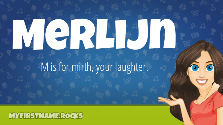 My First Name Merlijn Rocks!