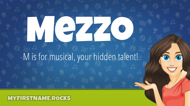 My First Name Mezzo Rocks!