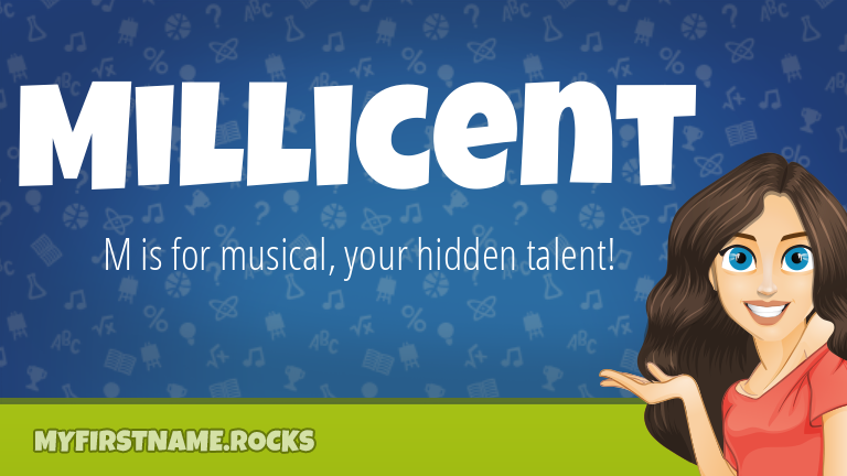 My First Name Millicent Rocks!