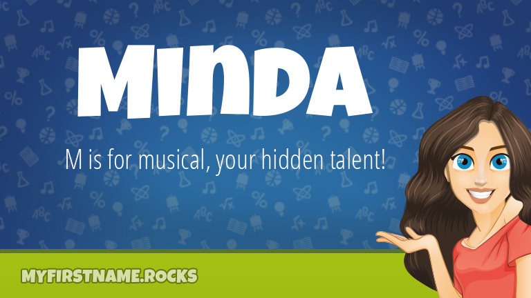 My First Name Minda Rocks!