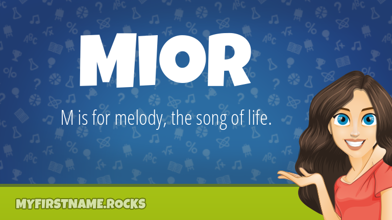 My First Name Mior Rocks!