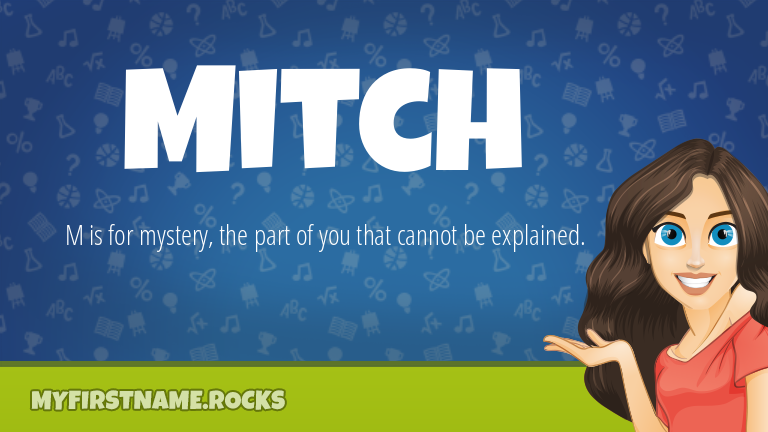 My First Name Mitch Rocks!