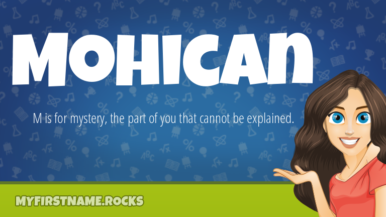 My First Name Mohican Rocks!