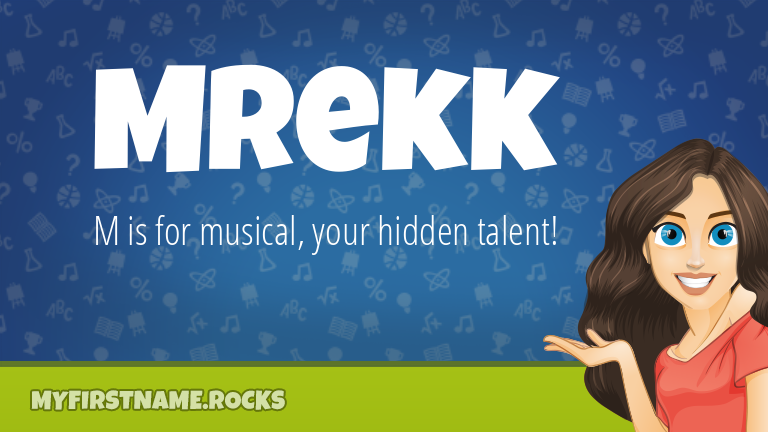 My First Name Mrekk Rocks!