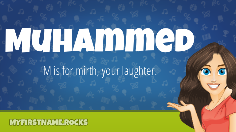 My First Name Muhammed Rocks!