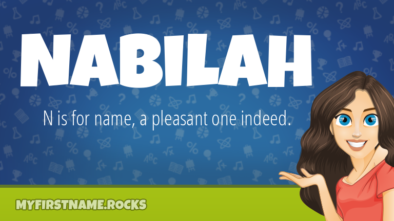 My First Name Nabilah Rocks!