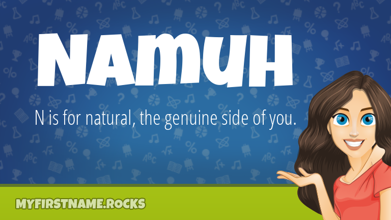 My First Name Namuh Rocks!