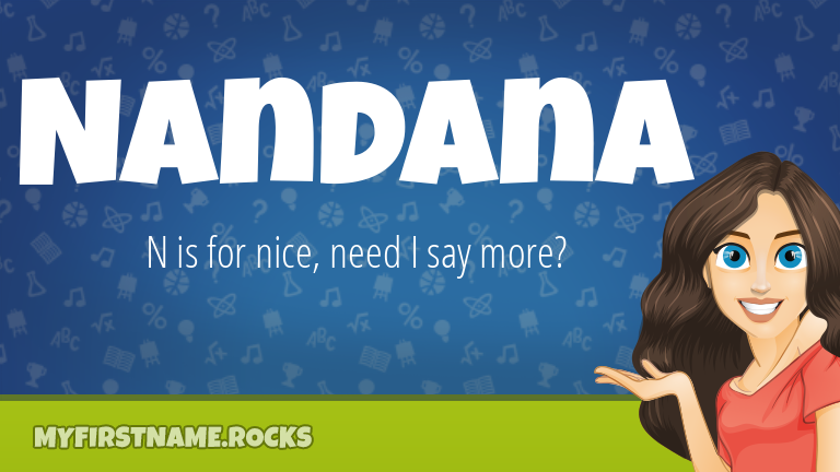 My First Name Nandana Rocks!