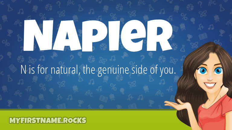 My First Name Napier Rocks!