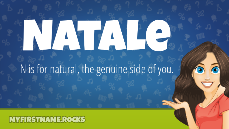 My First Name Natale Rocks!