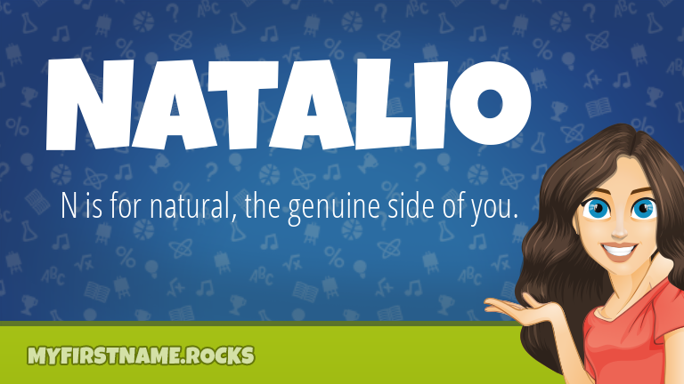 My First Name Natalio Rocks!