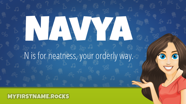 My First Name Navya Rocks!