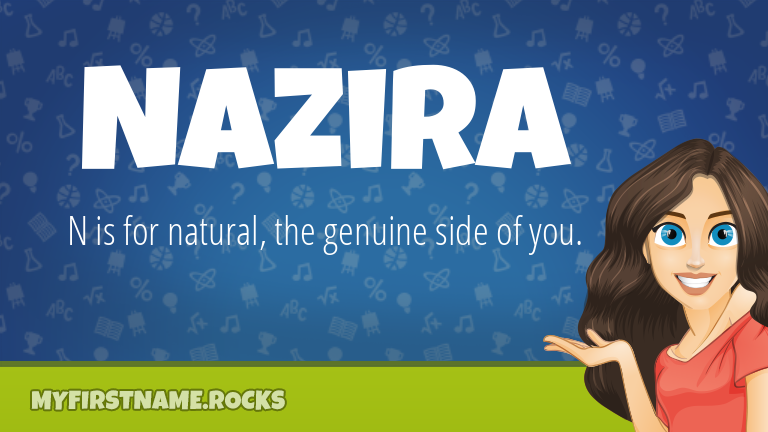 My First Name Nazira Rocks!