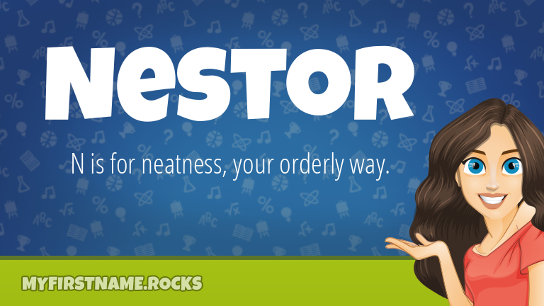 My First Name Nestor Rocks!