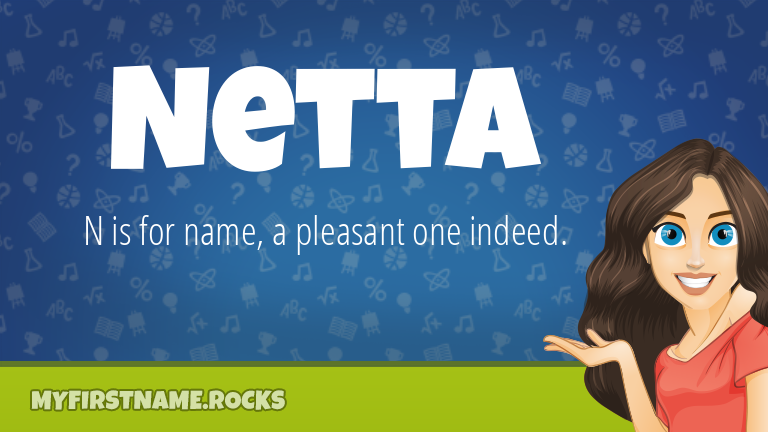 My First Name Netta Rocks!