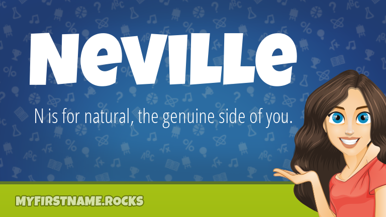 My First Name Neville Rocks!