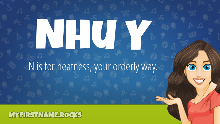 My First Name Nhu Y Rocks!
