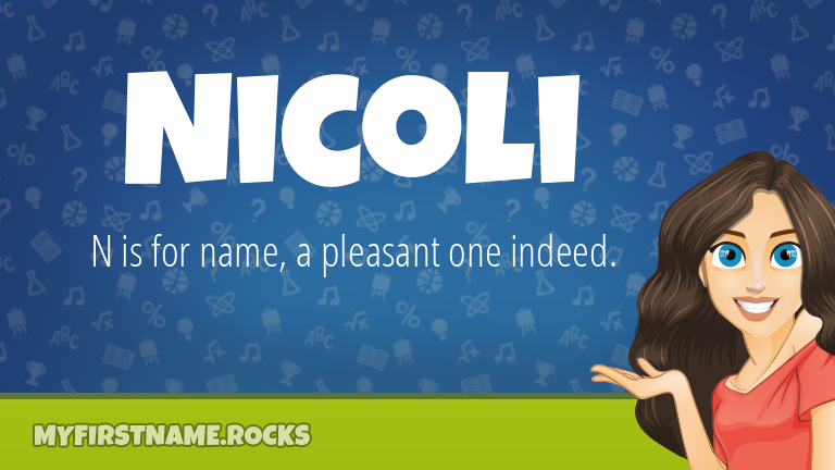 My First Name Nicoli Rocks!