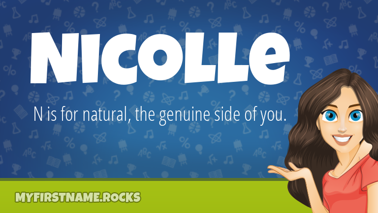 My First Name Nicolle Rocks!
