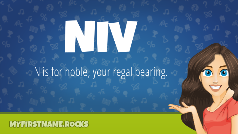 My First Name Niv Rocks!