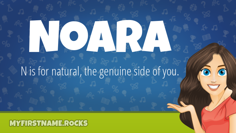 My First Name Noara Rocks!