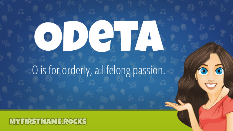 My First Name Odeta Rocks!