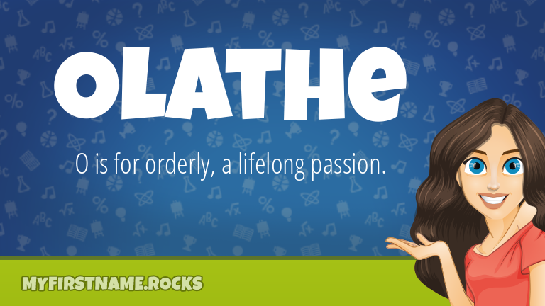 My First Name Olathe Rocks!