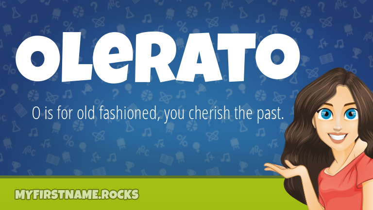 My First Name Olerato Rocks!