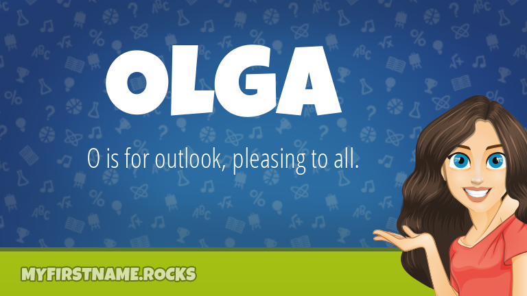 My First Name Olga Rocks!