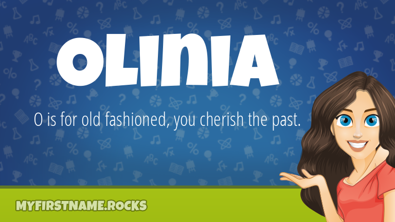 My First Name Olinia Rocks!