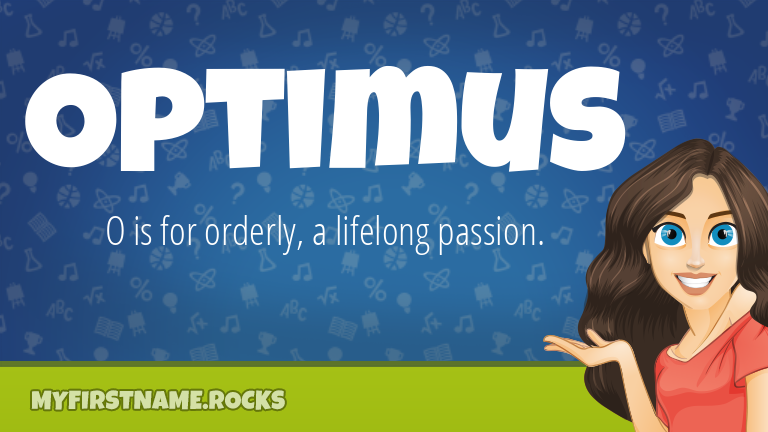 My First Name Optimus Rocks!