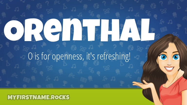 My First Name Orenthal Rocks!