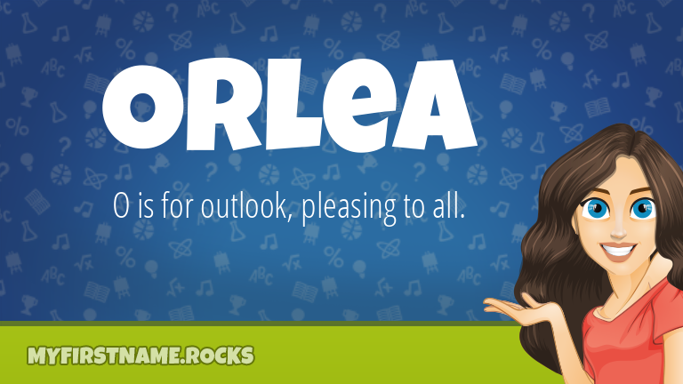 My First Name Orlea Rocks!