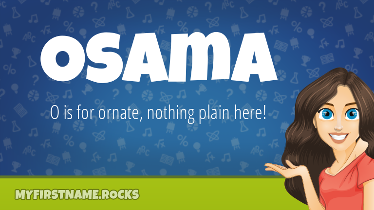 My First Name Osama Rocks!