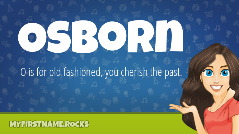 My First Name Osborn Rocks!