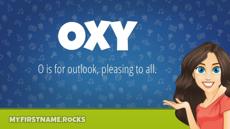 My First Name Oxy Rocks!