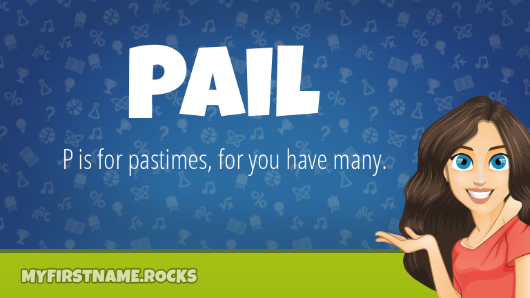 My First Name Pail Rocks!