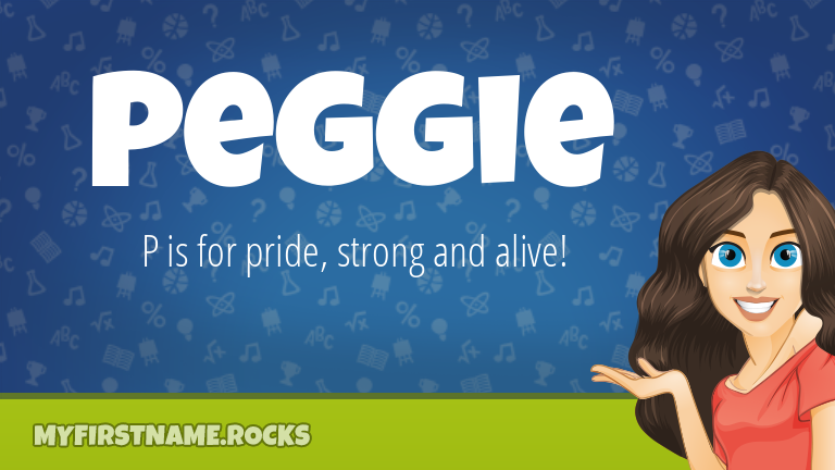 My First Name Peggie Rocks!